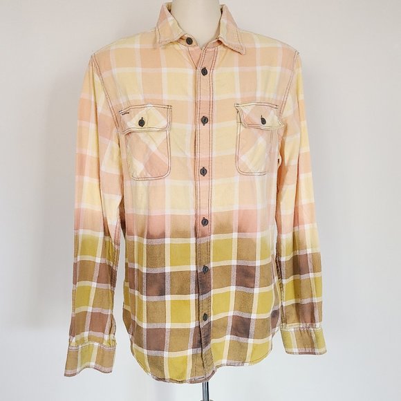 Refashioned 90's Grunge Flannel (M) - Picture 2 of 9